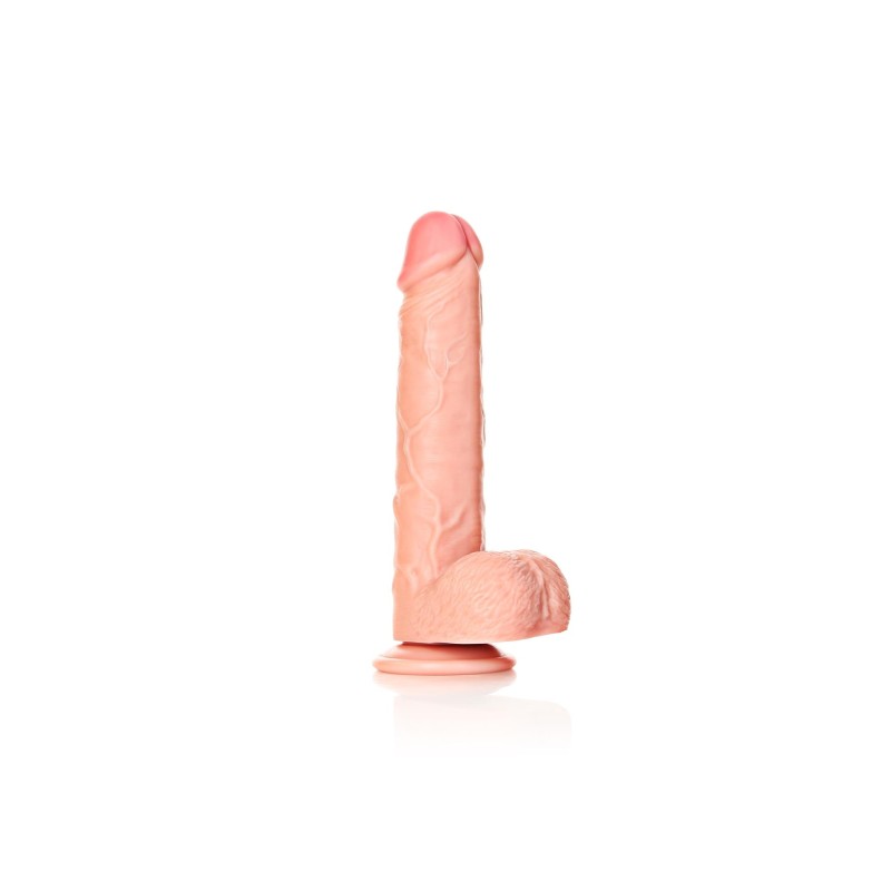 Duży żylasty penis dildo z mocnaą przyssawką 25 cm